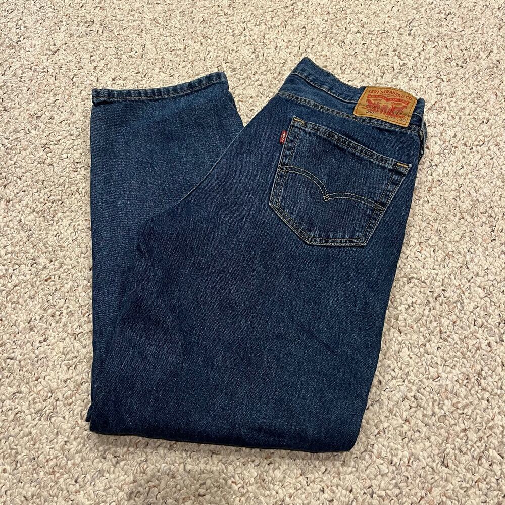 Levi's 550 Mens Relaxed Fit Jeans Sz 34x30 Medium Wash Denim Casual Normcore